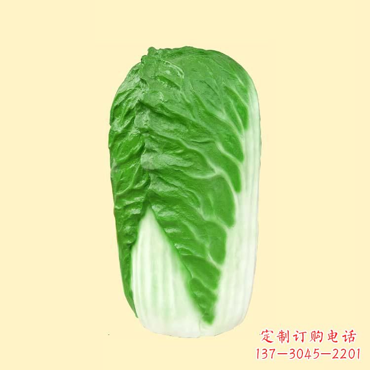 盐城玻璃钢大白菜雕塑