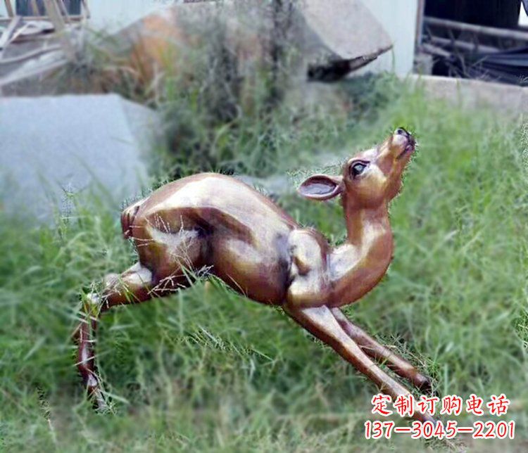 盐城精美玻璃钢仿铜动物摆件