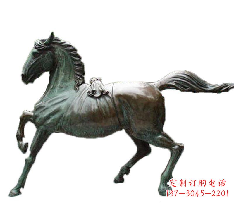 盐城别墅动物飞马铜雕摆件