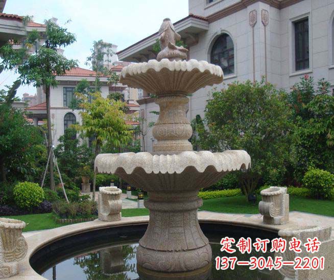 盐城多层喷泉雕塑