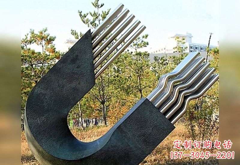 盐城不锈钢磁铁雕塑绚丽多彩的艺术珍品