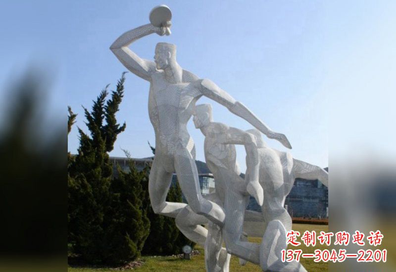 盐城精致的乒乓球雕塑