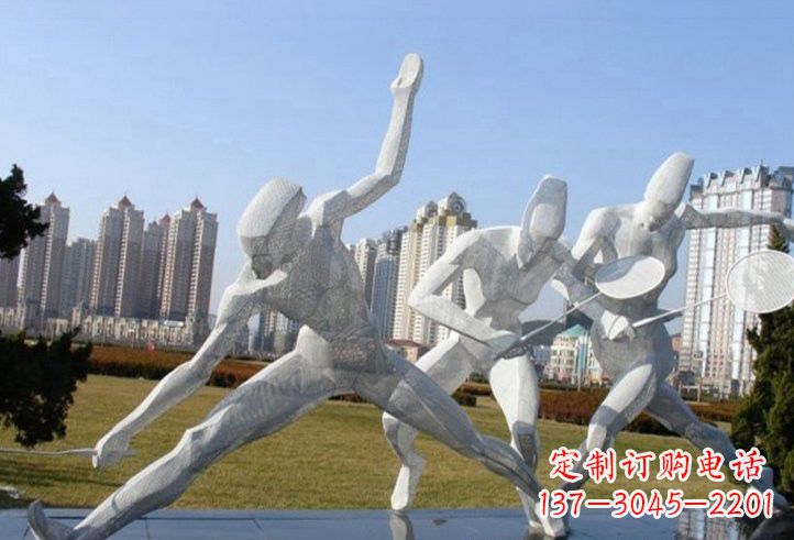 盐城精致不锈钢羽毛球雕塑