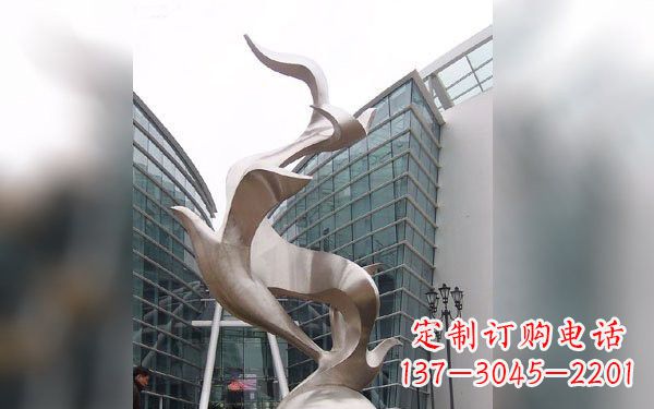 盐城不锈钢鸽子雕塑