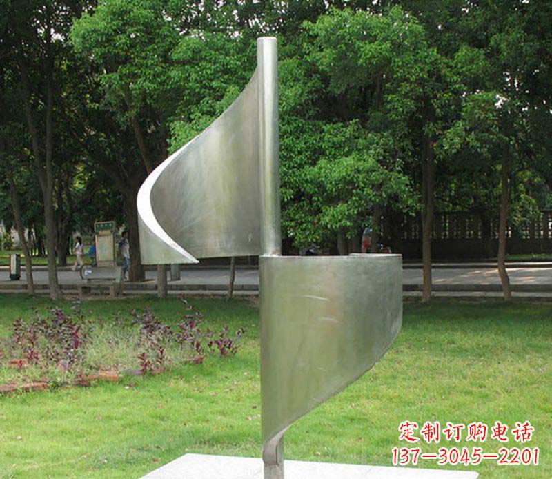 盐城精美不锈钢风车雕塑