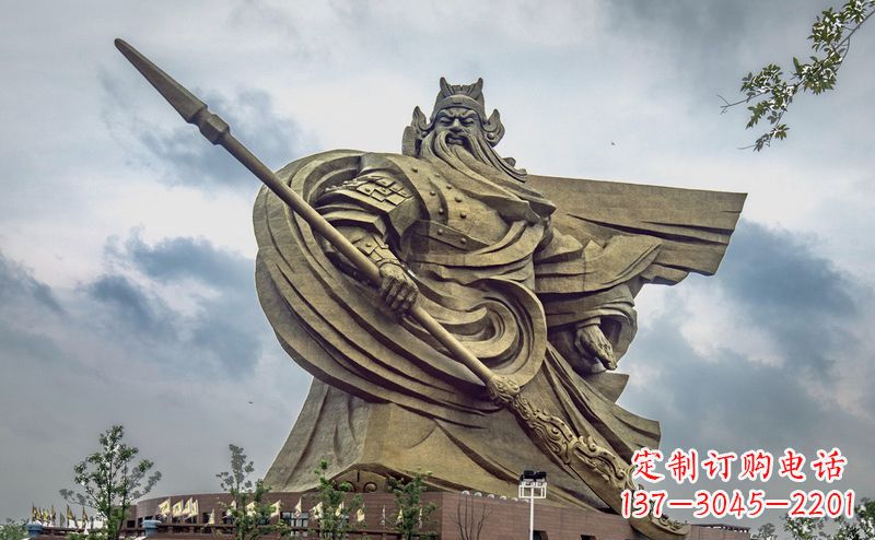 盐城不锈钢关公广场雕塑传承中华文化