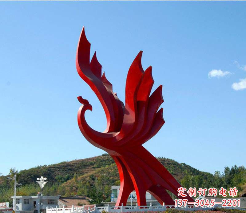 盐城璀璨凤凰不锈钢广场上的艺术之美