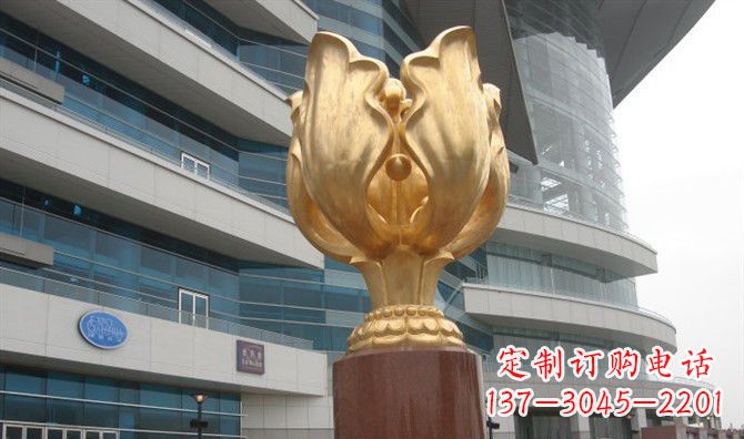 盐城不锈钢紫荆花之美