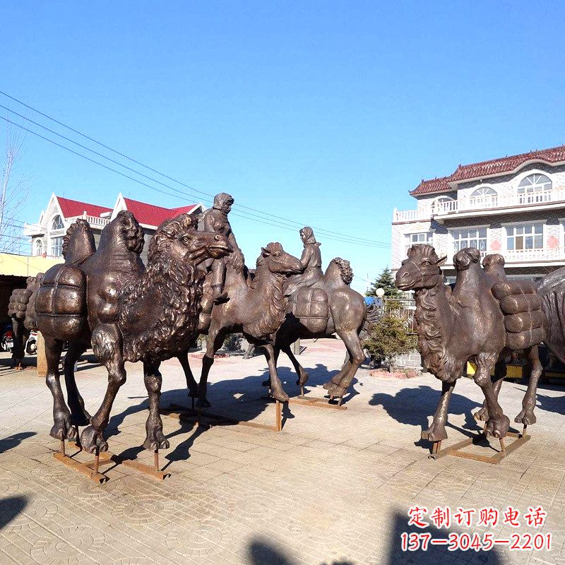 盐城茶马古道骆驼队