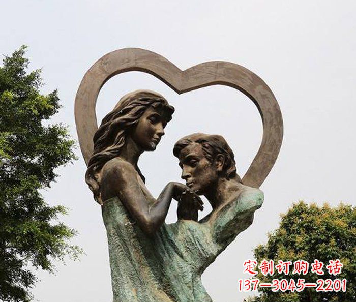 盐城浪漫爱情,永恒铜雕