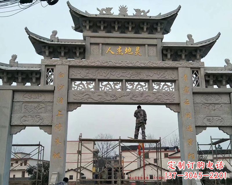 盐城牌坊雕塑