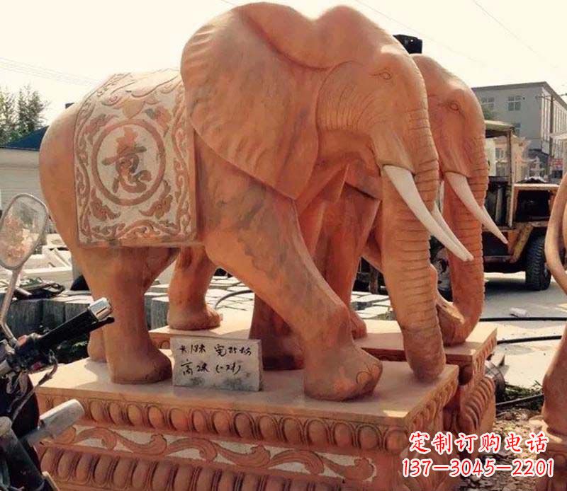盐城大象雕塑 传承古典文化的艺术精品