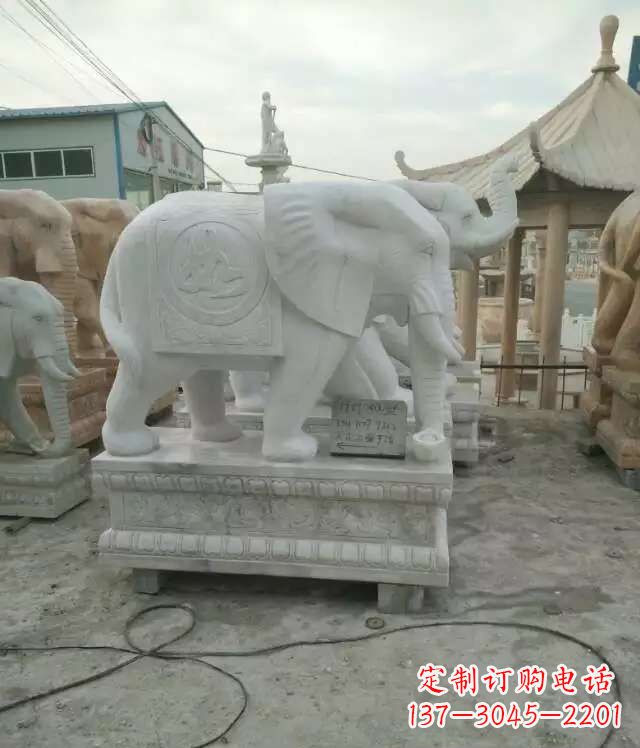 盐城大理石大象——雕塑之美