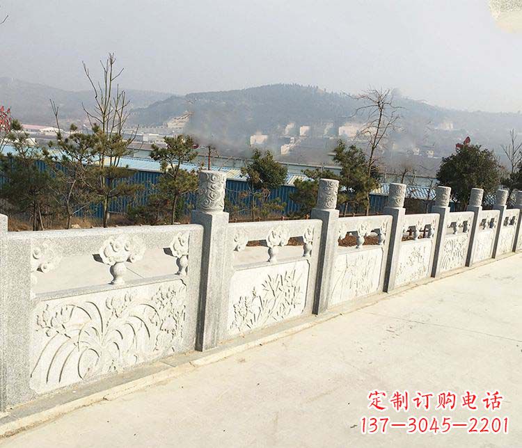 盐城大理石护城河栏板石雕