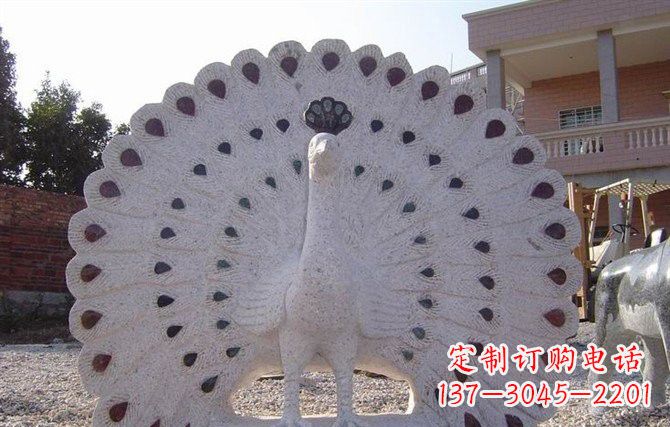 盐城精美绝伦的孔雀石雕塑