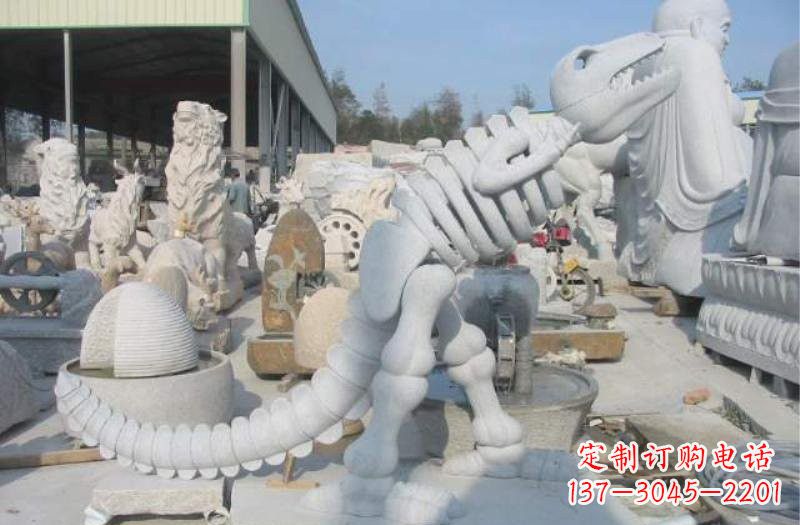 盐城大理石恐龙石雕