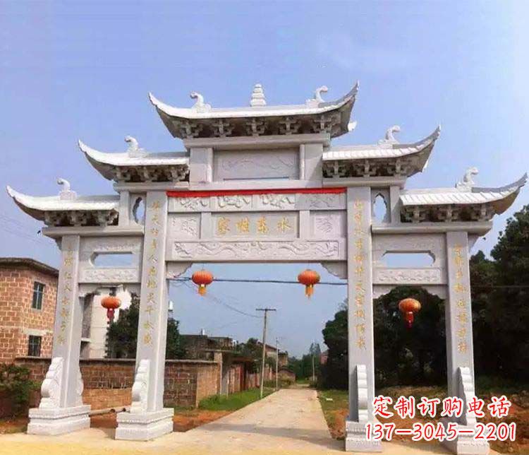 盐城大理石牌坊石雕