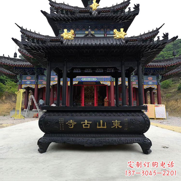 盐城大型寺庙香炉雕塑