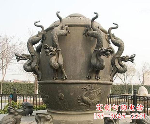 盐城精美地动仪铜雕