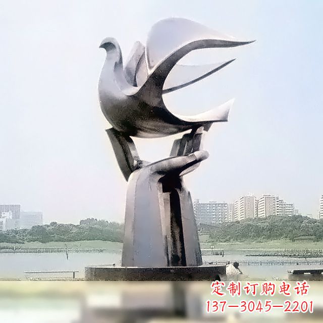 盐城精美鸽子雕塑