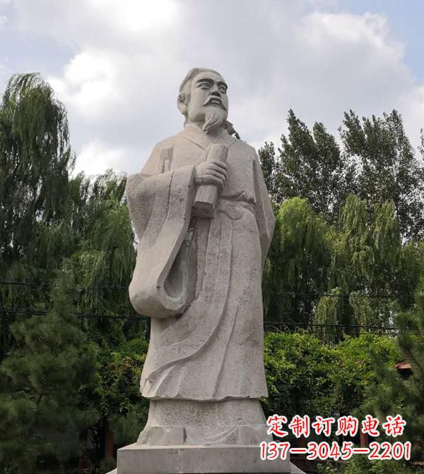 盐城中国古代历史名人雕塑