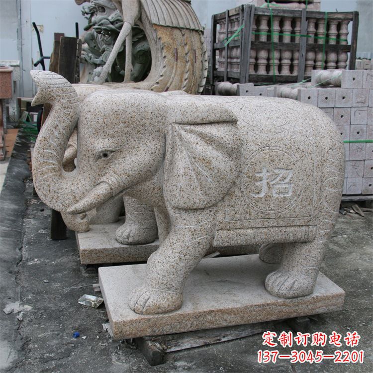 盐城唯美大象雕塑