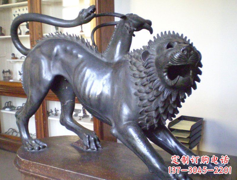 盐城精美羚羊铜雕塑