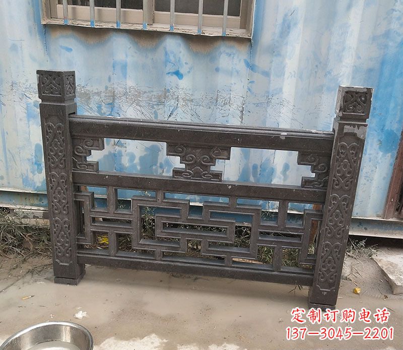 盐城集乐馆大理石栏板雕塑