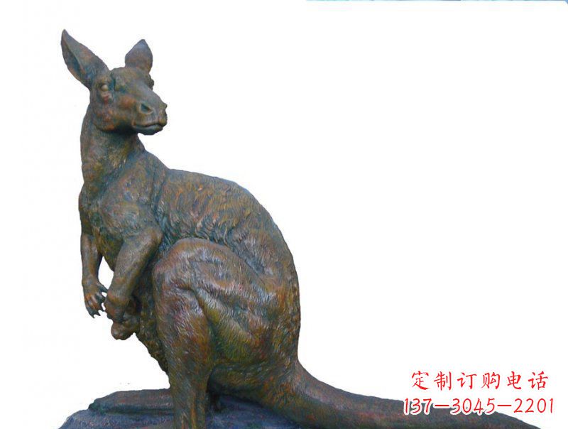 盐城精致工艺铜袋鼠雕塑