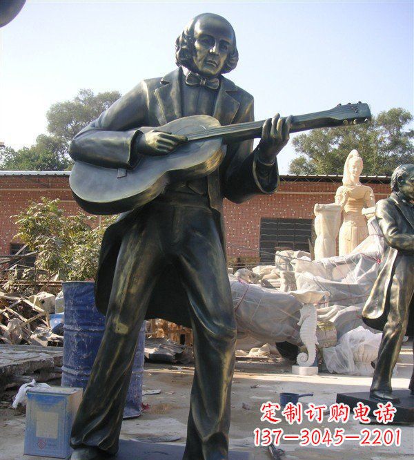盐城高端精致吉他雕塑