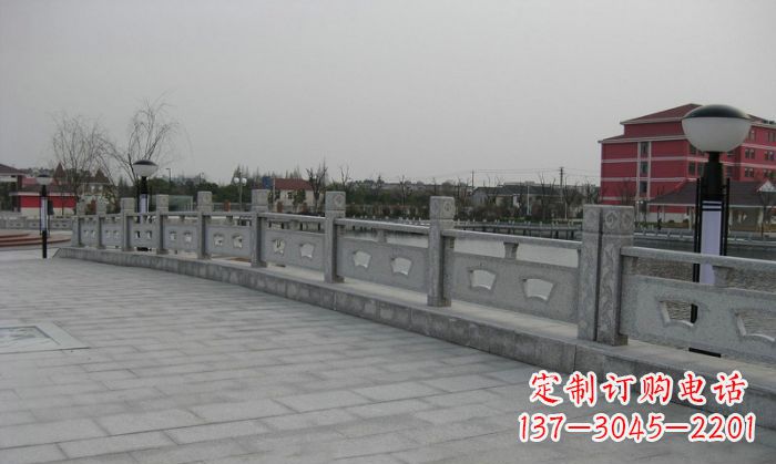 盐城公园仿古石栏板 (2)