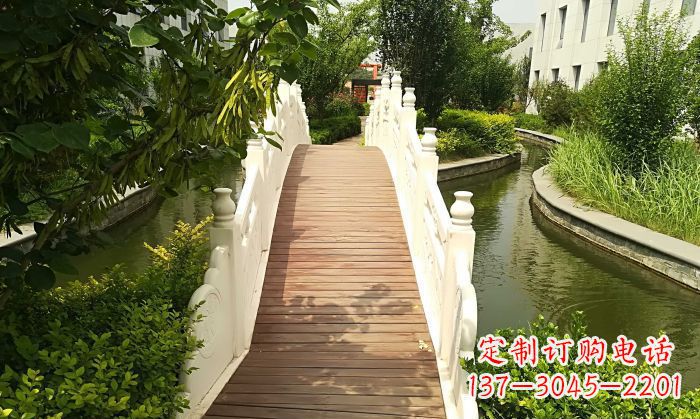 盐城汉白玉石拱桥雕塑