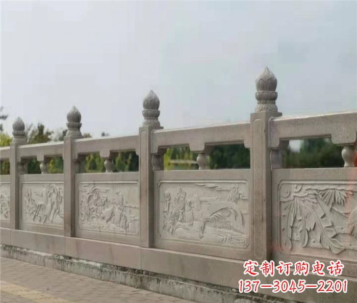 盐城泰山大理石浮雕栏板雕塑