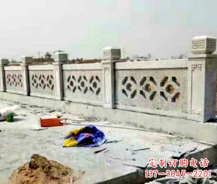 盐城公园大理石栏板石雕