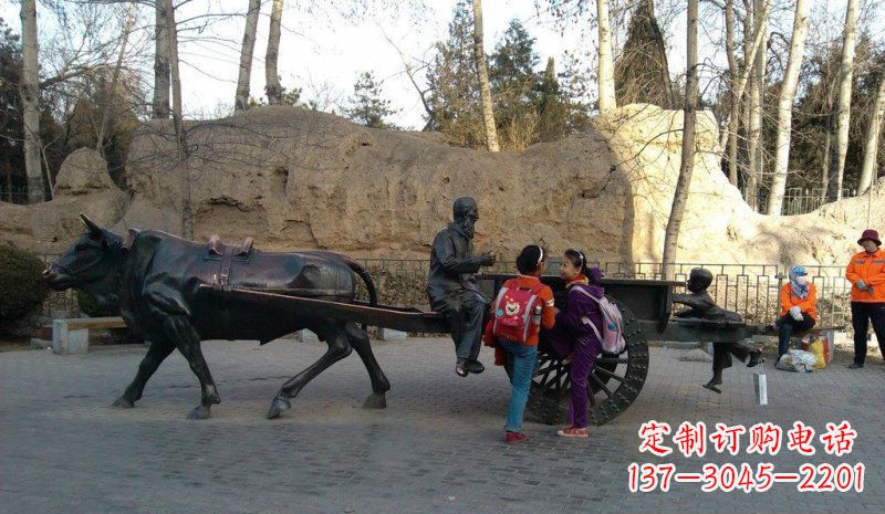 盐城传承历史，记录岁月——领雕塑定制小孩雕塑