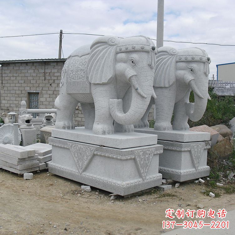 盐城古代大象石雕