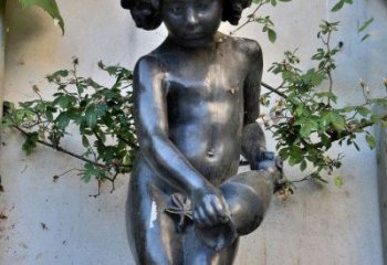 盐城唯美少女雕塑——在公园中给清新的景观增添一抹生机