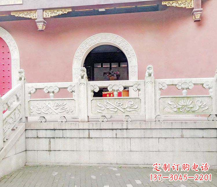 盐城中领雕塑:大理石栏板雕塑
