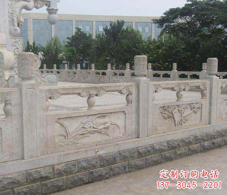 盐城中领雕塑：精美石材栏板雕塑
