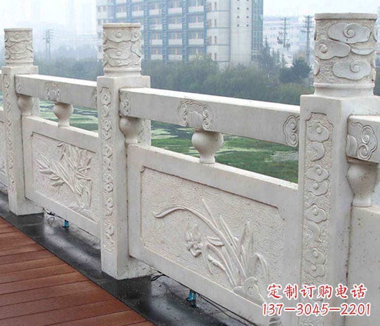 盐城精巧雕刻，优质大理石栏板石雕