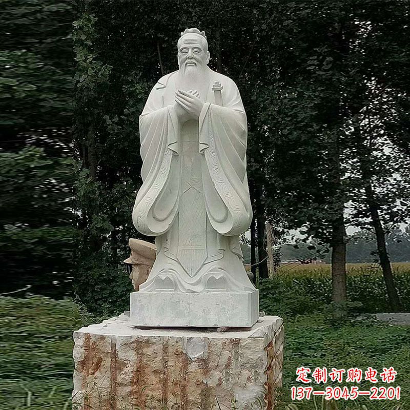 盐城孔子石雕