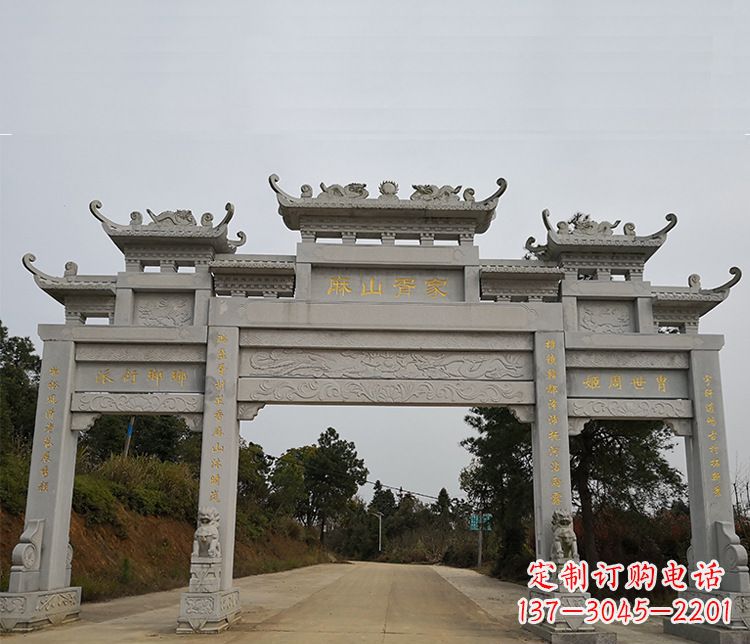 盐城牌坊石雕—精美且经久不衰的传统艺术品
