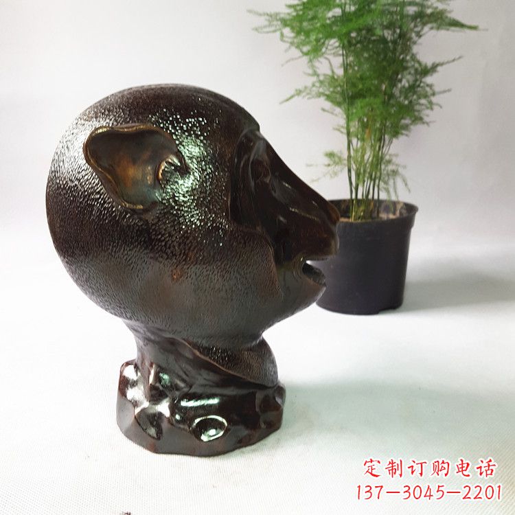 盐城中领雕塑：精美艺术品——猴年生肖铜兽雕塑