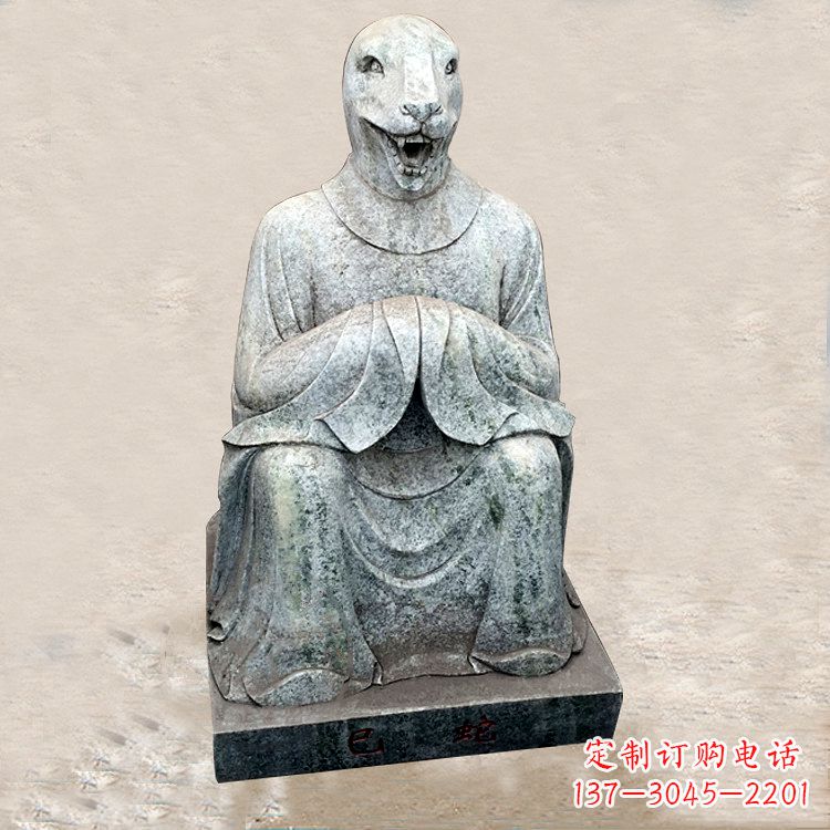 盐城精美的生肖蛇兽雕塑