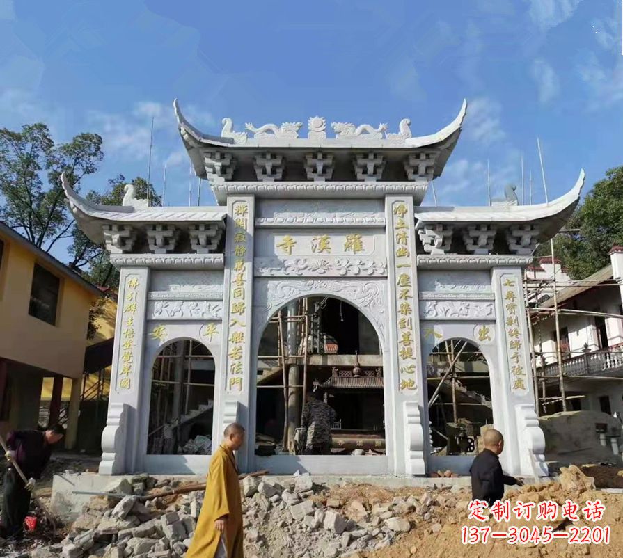 盐城西安中领雕塑:高端定制牌坊雕塑