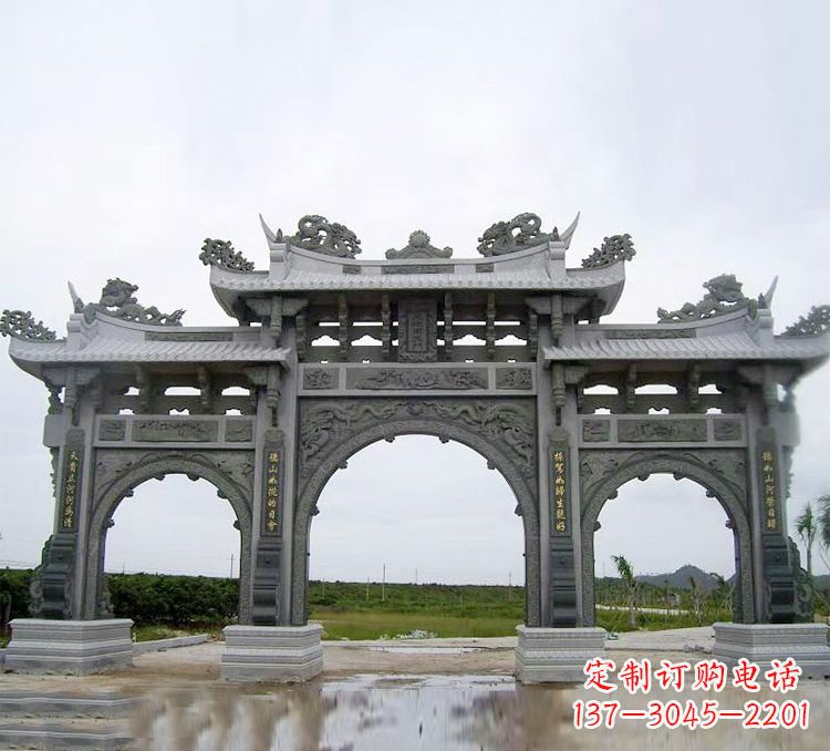 盐城石牌坊 楼