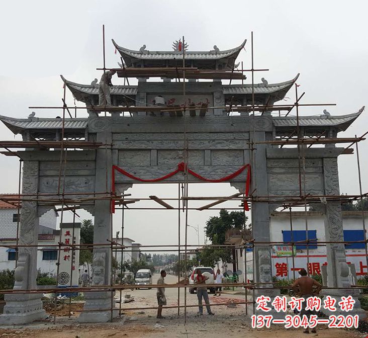 盐城石牌坊雕塑
