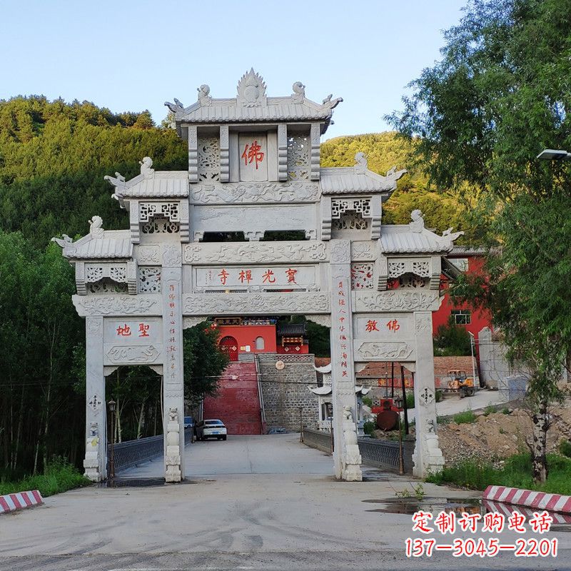盐城石牌坊建筑
