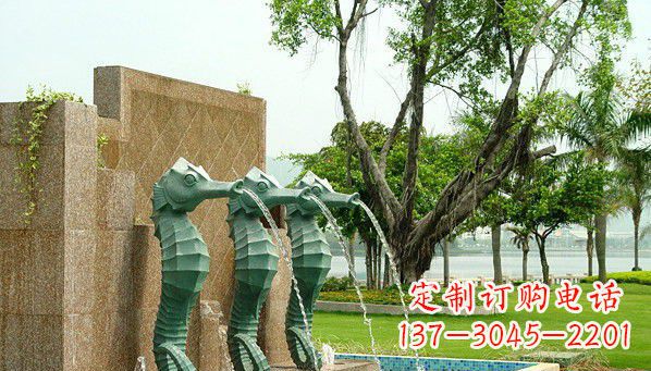 盐城铜雕海马雕塑