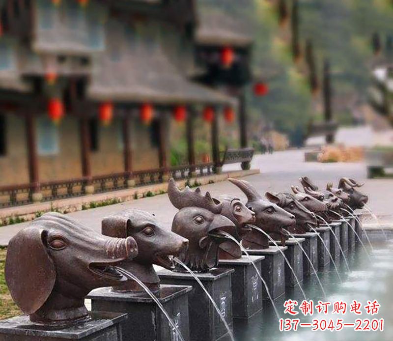 盐城铜雕喷泉